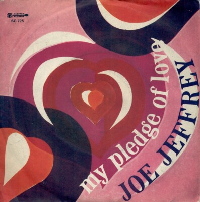 JOE JEFFREY - My Pledge Of Love ITALY 7'' SOUL Scepter 1970 RAR mit NM Cover