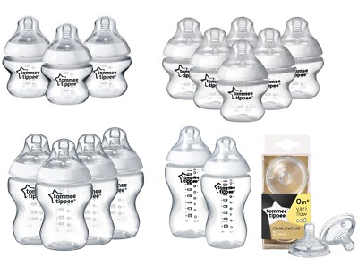 Tommee Tippee Closer To Nature 150ml 260ml 340ml Feeding