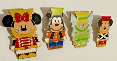 Disney Parks 2018 Holiday Nutcracker Mystery Trading Pin - Choose your Character