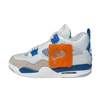 Nike Air Jordan 4 Retro White/Blue