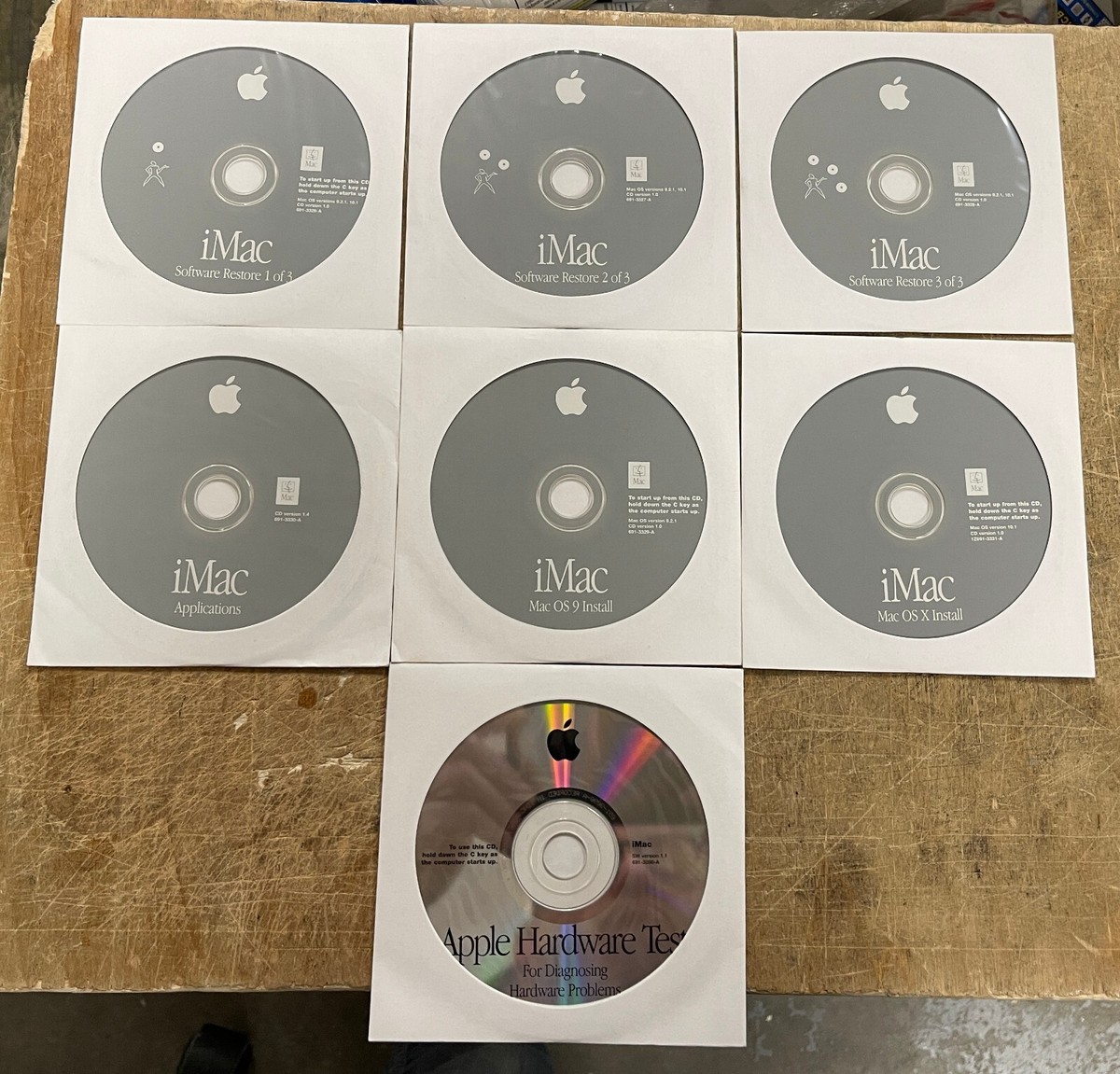 Vintage Apple iMac G3 Summer 2001 Install Media Pack | eBay