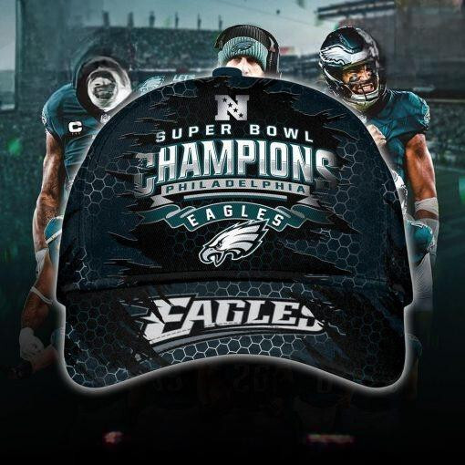 Phil.adelph.ia Eagl.es Super Bowl LIX 2025 Champions Cap