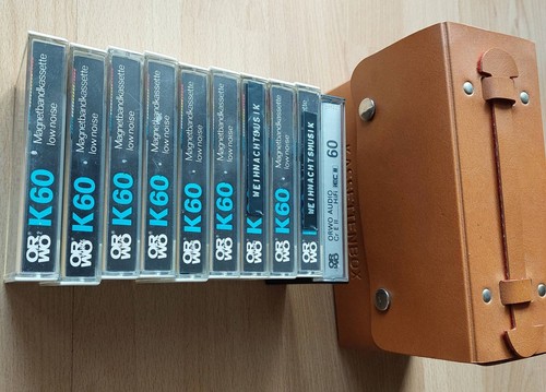 10 x DDR Kassetten ORWO K60 Dessau mit Box bespielt Audiokassette Musikkassetten - Bild 7 von 10