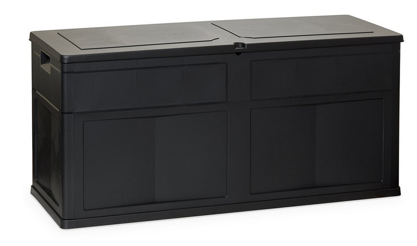 BAULE MULTIUSO GARDEN BLACK 119x46x60h - lt.320