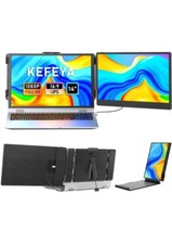 KEFEYA S1 Laptop Screen Extender, 14" Portable Monitor for Laptop, 1080P FHD