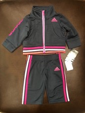 NEW ADIDAS GIRLS 3 MONTHS SWEATSUIT