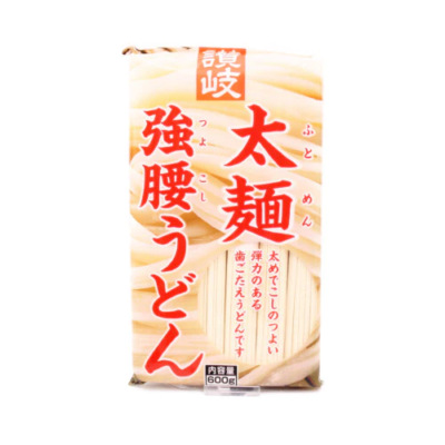 うどん Kagawa Sanuki Futomen Tsuyokoshi Japanese Thick Udon Noodle 讃岐太