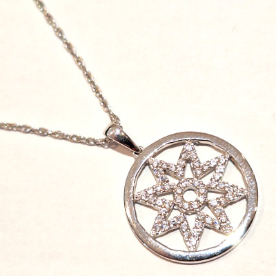 Fiorelli STERLING SILVER Cubic Zirconia Pendant  rrp £50