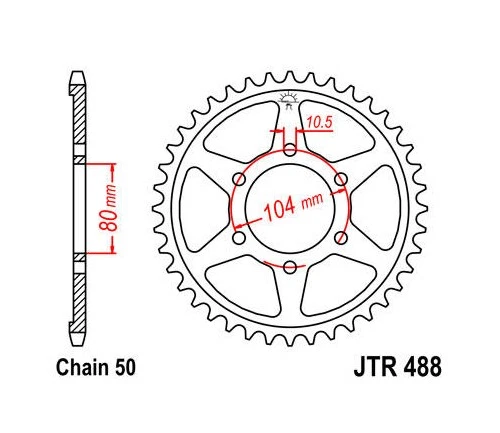 JT Sprockets Motorcycle Parts for Kawasaki Ninja ZX12R for sale | eBay