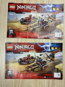 Lego Ninjago Ninja Bike Chase 70600 With Minifigures And Instructions!