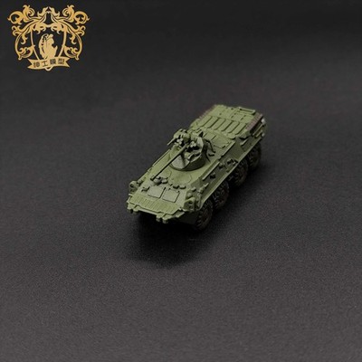 3D Printed 1/144 Soviet BTR-80A Armored Personnel Carrier Finished Model