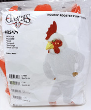 Charades Rockin' Rooster Funky Realistic Chicken XL Cock Halloween Costume
