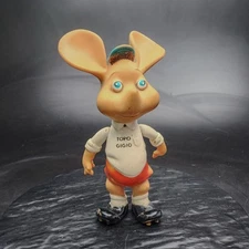 1963 Topo Gigio Vintage Doll Maria Perego Italian Vinyl Rubber Squeak Toy 🐁