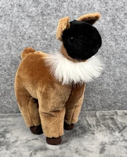 Sugar Loaf Plush Llama Alpaca Brown Stuffed Animal Textured Hooves 12" Kellytoy