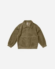 Rylee + Cru Snap Jacket Moss Outerwear Kids Size 8-9 Years Toddler Coat