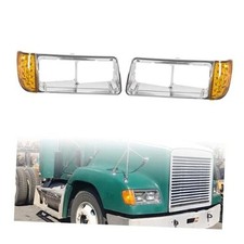 Headlight Bezel Compatible With 1988-2002 Freightliner FLD120 FLD120SD models
