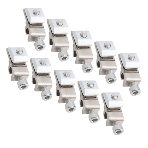 Solar Grounding Lugs 10Pcs Standard Steel Solar Panel Ground Wire TP - Picture 3 of 23