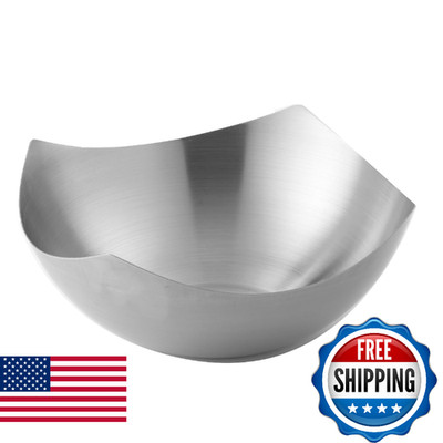 American Metalcraft - SB5 SB7 Stainless Steel Squound Solid Bowl, Silver, 67-Oun
