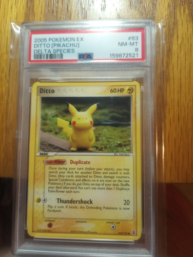 Ditto graded PSA 8 for sale on eBay
