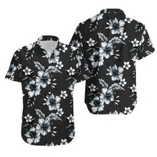 Hawaiian Shirt Set Luau Men Boy Short Sleeve