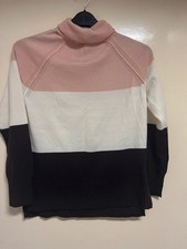 Women’s turtleneck knitted jumper size 8 long sleeved