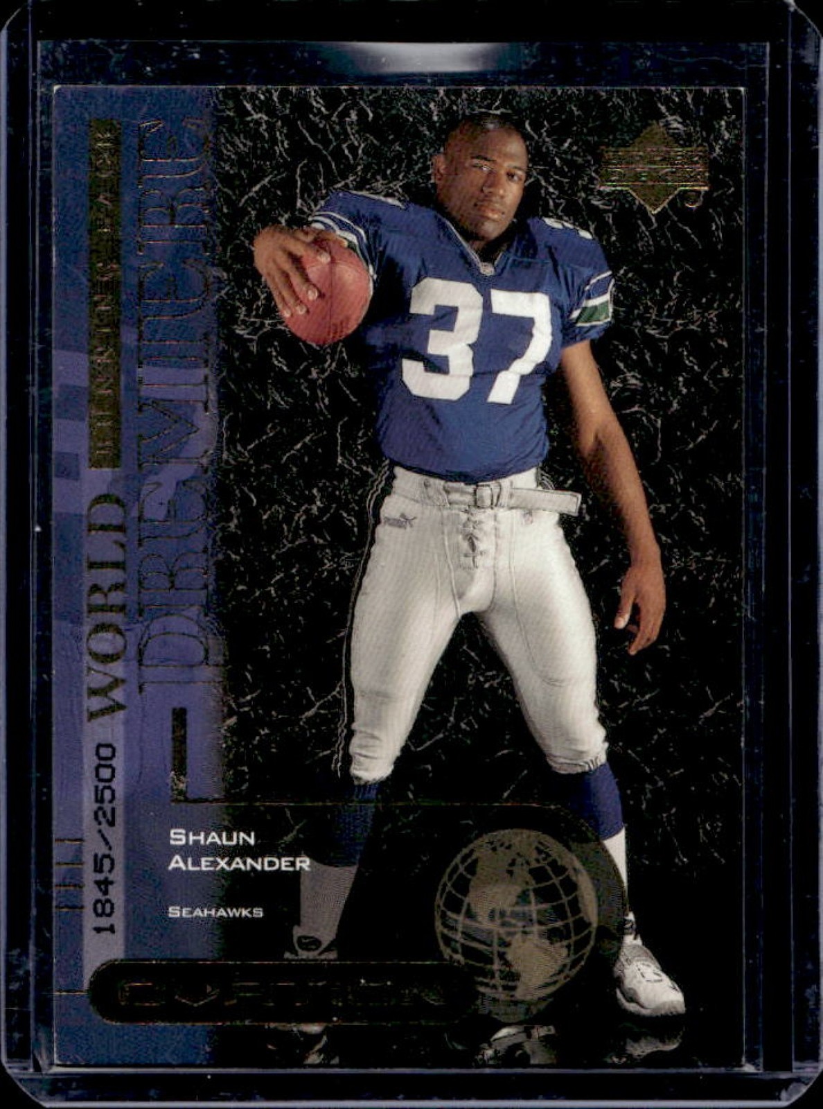 Shaun Alexander Upper Deck Ovation #70 Base