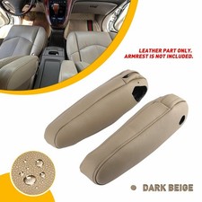 2x Leather Seat Armrest Cover 330 350 Durable Fits Lexus Rx 300 2003-2009 Beige