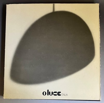 Rare 1970's vintage OLUCE Lamps catalogue, Vico Magistretti, Joe Colombo etc.