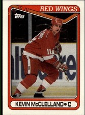 1990-91 Topps #389 Kevin McClelland - HKY