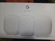 Google Nest Wifi Pro 1000 Mbps 2-Port 5400 Mbps Router Snow