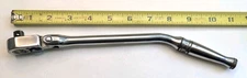Snap-On F732 3/8" Drive Bent Handle Flex Head Ratchet Made In USA