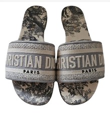 Ciabatte Christian Dior Dway taglia UK 3,5