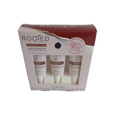 New Rooted Rituals Deep Hydrating Concentrate 3 Treatments .5 fl oz Ginger Root