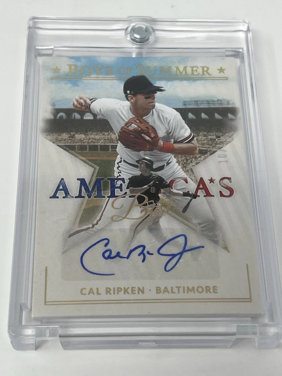 Panini Baseball Cal Ripken, Jr. Autographed Sports Trading Cards