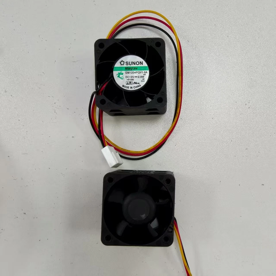 1X SUNON GM1204PQV1-8A Cooling Fans DC12V 0.24A Maglev Fan 40x40x28mm 4028 3 pin - Image 2 of 2