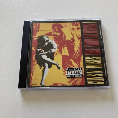 Guns N  Roses Use Your Illusion I CD Album ( Parental Advisory Explicit Content)