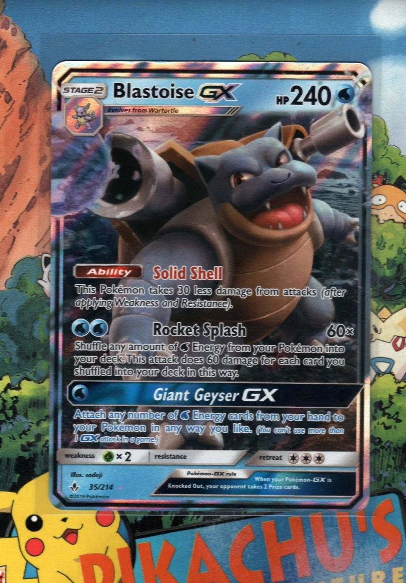 Blastoise GX Pokémon TCG Cards for sale