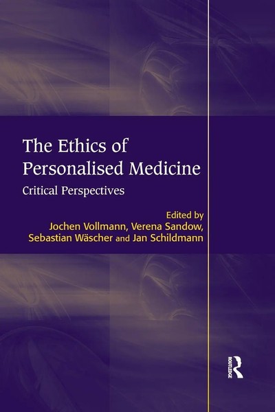 The Ethics Of Personalised Medicine | Jochen Vollmann (U. A.) | Taschenbuch-image