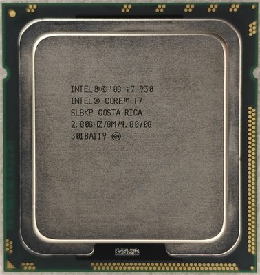 Intel Core i7-930 SLBKP 2.80 GHz LGA1366 Quad Core CPU Processor.