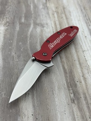Snap On Tools / Kershaw 1620RDSO Scallion Pocket Knife-USA