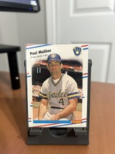 1988 Fleer Paul Molitor Base Card #169 - Milwaukee Brewers