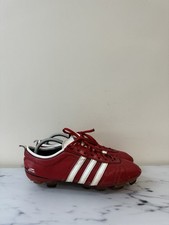 Botines de fútbol Adidas AdiPure IV 4 FG de cuero RARO EE. UU. 8 Adipure