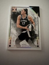 2025 Panini Impeccable WNBA #87 Megan Gustafson HOLO Silver 15 /15
