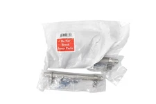 GlideRite Hardware 8007-128-SS Cabinet Drawer Bar Pulls Knurled 128mm Lot of 2