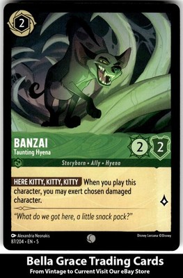 Banzai #87/204 Shimmering Skies Common Disney Lorcana