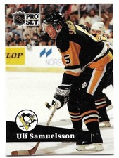 ULF SAMUELSSON 1991-92 PRO SET FRENCH CARD MINT CONDITION