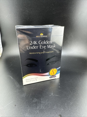 BrightJungle Under Eye Collagen Patch 24K Golden Anti-Aging Mask Pads 21 Pairs