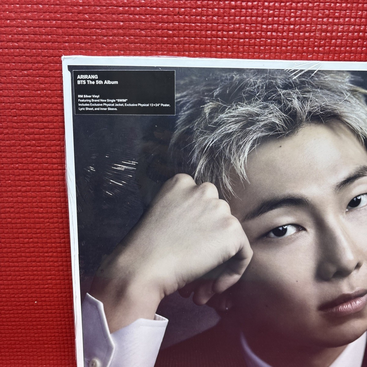 BTS - The 5th Album 'ARIRANG' (RM Silver Vinyl) Bighit Music HYBE