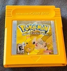 Pokemon Yellow Version (Nintendo Gameboy Color, 1998) GBC Authentic T/W