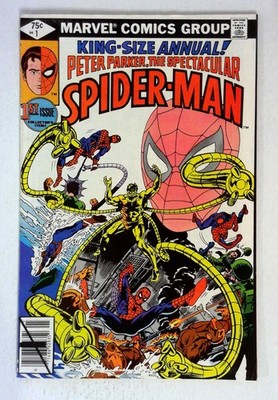 Spectacular Spider-Man Annual #1 Electro Doctor Octopus Mysterio Marvel (1979) V